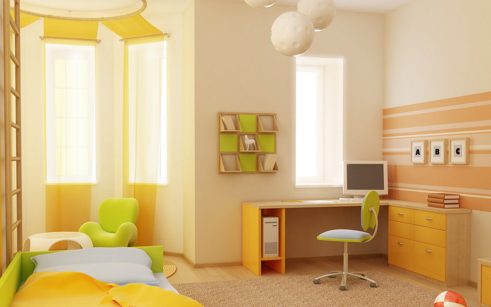 207282__interior-design-style-design-room-apartment-baby-green-bed-chair-table-book-ball-box_p
