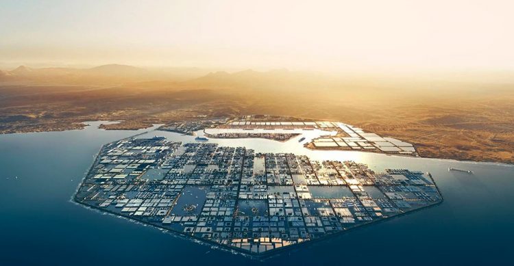 OXAGON, orașul plutitor cu 8 laturi, anunțat de Arabia Saudită